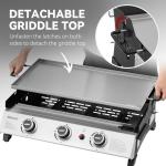 Royal Gourmet 24-Inch Portable Gas Griddle