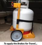 Propane Cylinder Dolly Cart for BBQ Grills