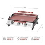 Royal Gourmet 24-Inch Portable Gas Griddle