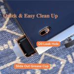 29" Portable 3-Burner Camping Propane Griddle