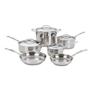 Cuisinart Stainless Steel 10-Piece Cookware Set