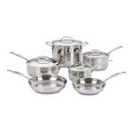 Cuisinart Stainless Steel 10-Piece Cookware Set