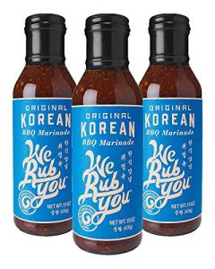 We Rub You Bulgogi Sauce & Kalbi Marinade 15 oz
