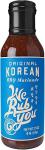 We Rub You Bulgogi Sauce & Kalbi Marinade 15 oz