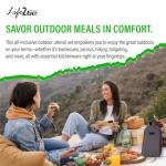 12 Piece Portable Camp Cooking Utensil Set