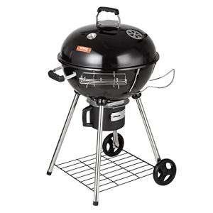 Portable 55.9 cm Charcoal Grill with Wheels
