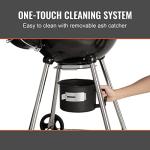 Portable 55.9 cm Charcoal Grill with Wheels