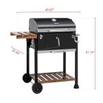Royal Gourmet 24-Inch Charcoal BBQ Smoker