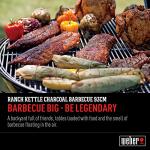 Weber Ranch Charcoal Kettle Grill