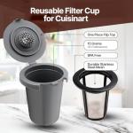 Reusable Filter Cups for Cuisinart Coffee Makers