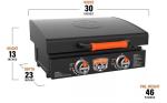 Blackstone 22” Portable Griddle with Hood