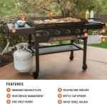 Blackstone 36” Omnivore Griddle with 2 Shelves