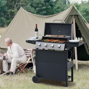 30-Inch 4-Burner Stainless Steel Propane Grill