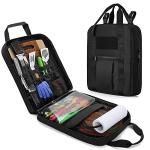Portable Camp Utensil Organizer with Towel Holder