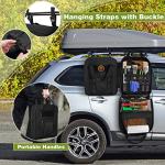 Portable Camp Utensil Organizer with Towel Holder