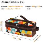 Triwonder Portable Cooking Utensils Organizer Bag