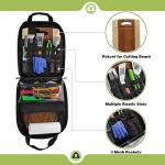 Portable Camp Utensil Organizer with Towel Holder