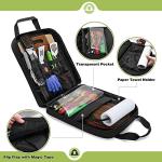 Portable Camp Utensil Organizer with Towel Holder