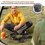 Gutsdoor 10-Piece Camping Cookware Set for 4