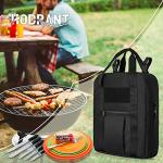 Portable Camp Utensil Organizer with Towel Holder