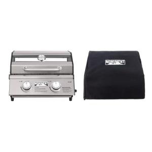 Monument Grills Clearview 2-Burner Portable Gas Grill