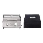 Monument Grills Clearview 2-Burner Portable Gas Grill
