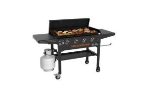 36" 4-Burner Propane Griddle with Hard Cover