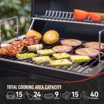 Royal Gourmet Portable Charcoal Grill with Side Handles