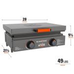 Blackstone 22” Adventure Ready 2-Burner Griddle