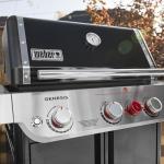 Weber 3-Burner Liquid Propane Grill in Black