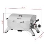 Royal Gourmet Travel Propane Gas Grill with Locks