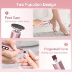 Rechargeable 2-in-1 Electric Callus Remover Tool