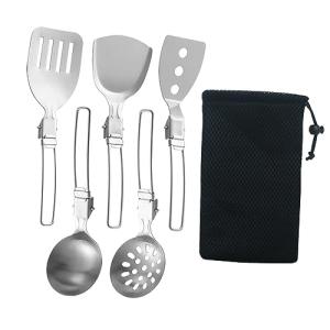 6-Piece Camp Cooking Utensil Set for Grilling