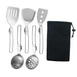 6-Piece Camp Cooking Utensil Set for Grilling
