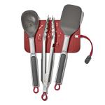 OXO 4-Piece Outdoor Grilling Utensil Set