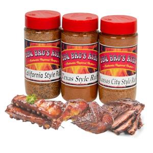 BBQ BROS Western Style Barbecue Spice Set