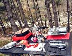 Portable Camping Cooking Utensils Set for Grilling