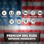 BBQ BROS Western Style Barbecue Spice Set