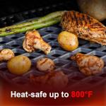 12-Inch Round Porcelain-Coated Cast Iron Grate