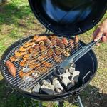 18" Stainless Steel Hinged Grill Grate Replacement