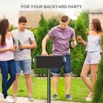 Heavy Duty In-Ground Charcoal Grill with Swivel