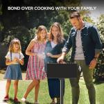 Heavy Duty In-Ground Charcoal Grill with Swivel