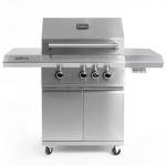 Victory 3-Burner Propane Gas Grill with Side Burner