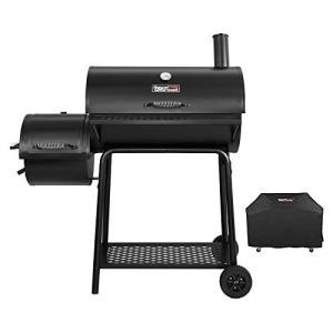 Royal Gourmet Charcoal Grill with Offset Smoker