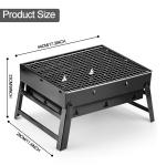 Portable Charcoal Grill - Compact and Foldable