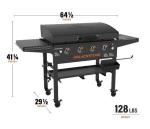 Blackstone 36” 4-Burner Propane Griddle with Hood
