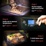 Z Grills 8-in-1 Pellet Grill & Smoker Combo