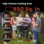Z Grills 8-in-1 Pellet Grill & Smoker Combo