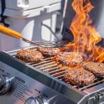 Portable Propane Grill for Outdoor Cooking and Camping