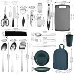 Berglander Camping Cooking Utensils Set for Grilling